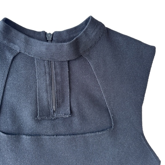 SUZY SHIER BLACK SLEEVELESS SQUARE NECKLINE  TOP | SIZE S NWOT - Picture 6 of 16